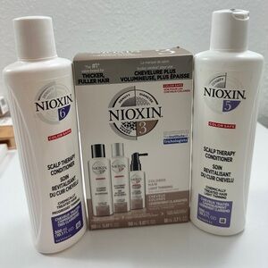 Nioxin bundle - starter kit + 2 full size conditioner - new never opened $78